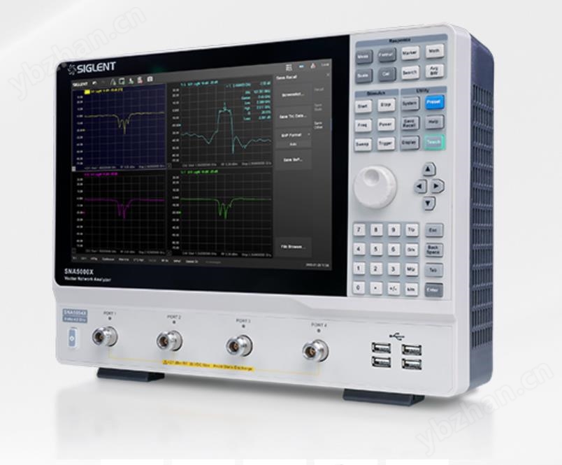 SIGLENT鼎阳 SNA5084X 矢量网络分析仪 频率范围9kHz-8.5GHz