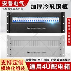 AP-004网络机柜4U配电单元机架式安装电源箱