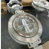 国产大口径电动硬密封蝶阀多晶硅行业耐磨