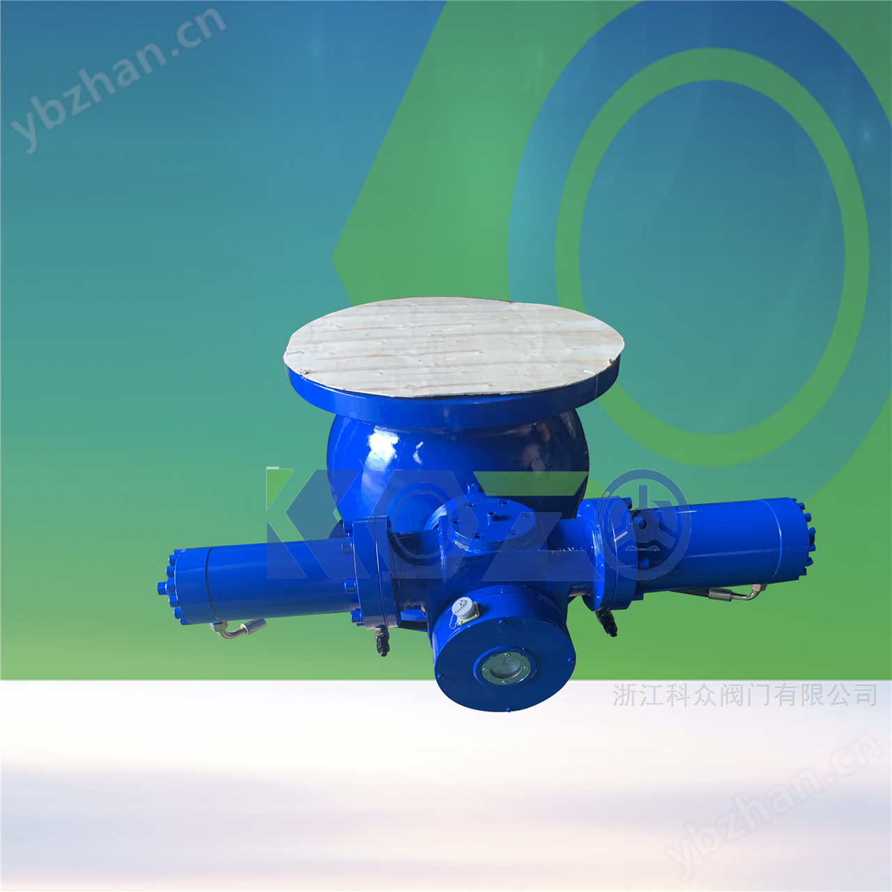 雨水排放口输送用偏心半球阀