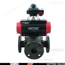 Q642F气开式碳钢三通换向阀 过废水介质分流阀