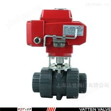 法登vatten电动CPVC球阀、cpvc蝶阀