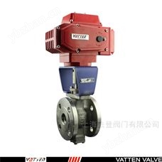 VE2BEF39A智能电动V型切断球阀